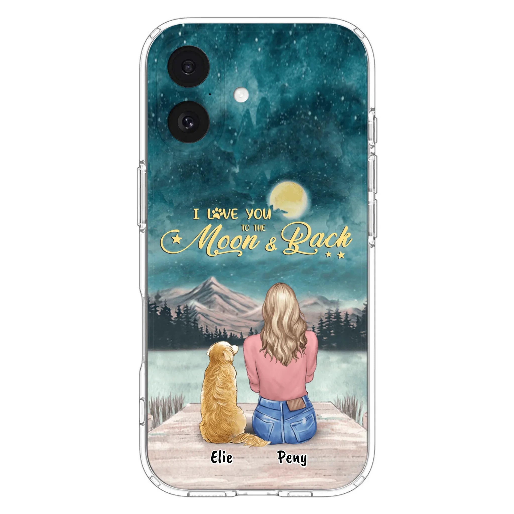 Personalized Pet Mom Phone Case - up to 4 Pets - FD19NO