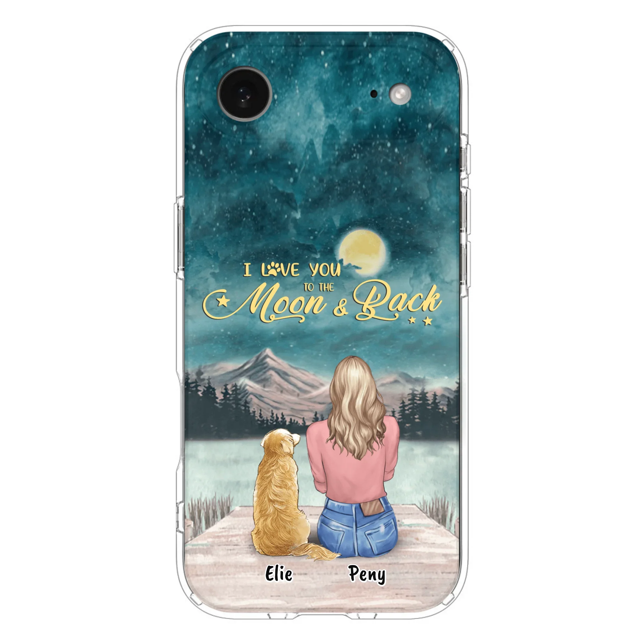 Personalized Pet Mom Phone Case - up to 4 Pets - FD19NO