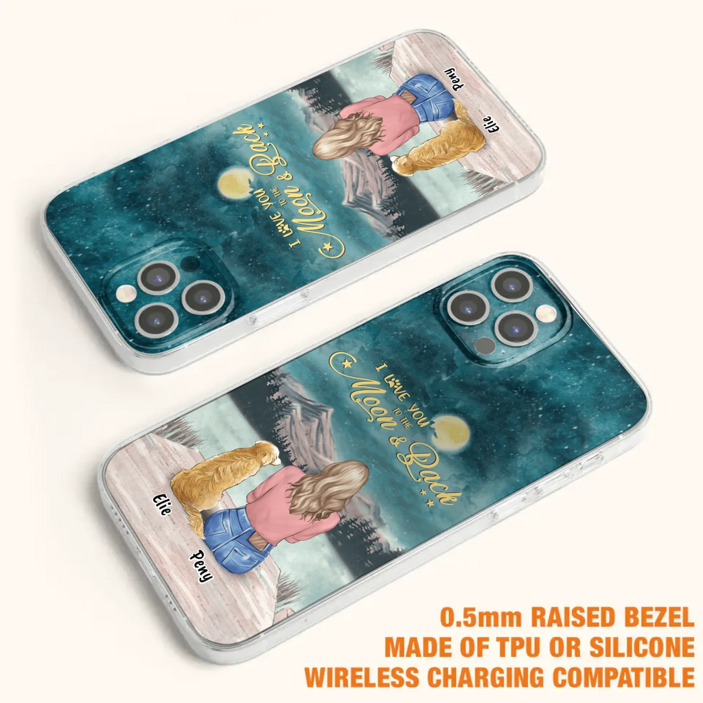 Personalized Pet Mom Phone Case - up to 4 Pets - FD19NO