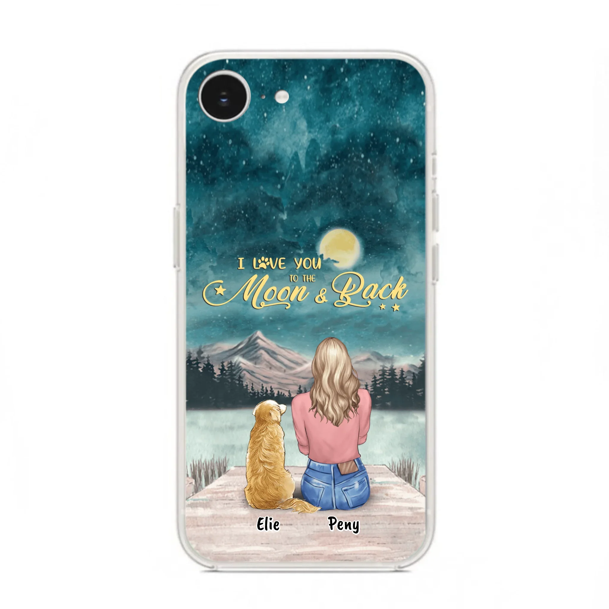 Personalized Pet Mom Phone Case - up to 4 Pets - FD19NO