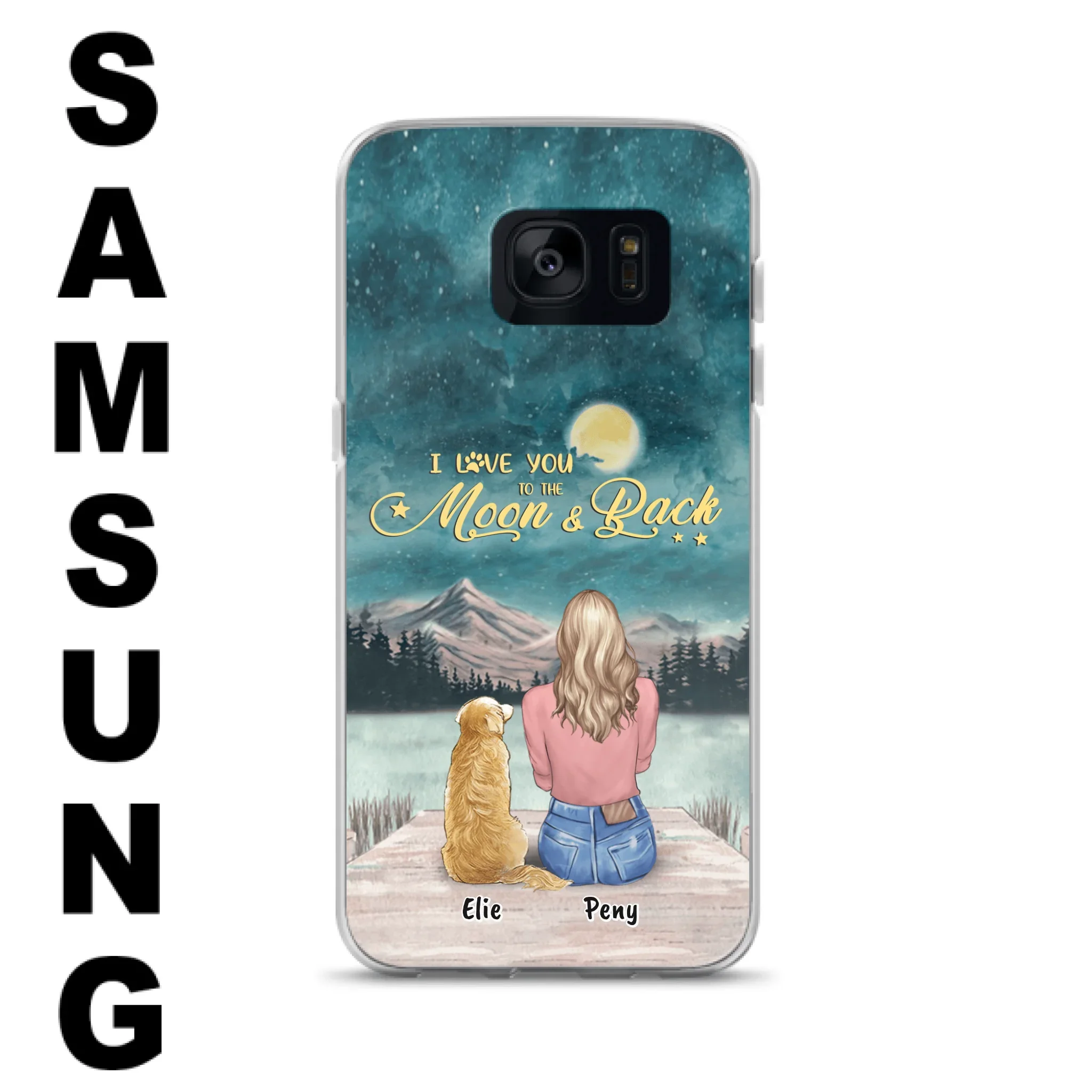 Personalized Pet Mom Phone Case - up to 4 Pets - FD19NO