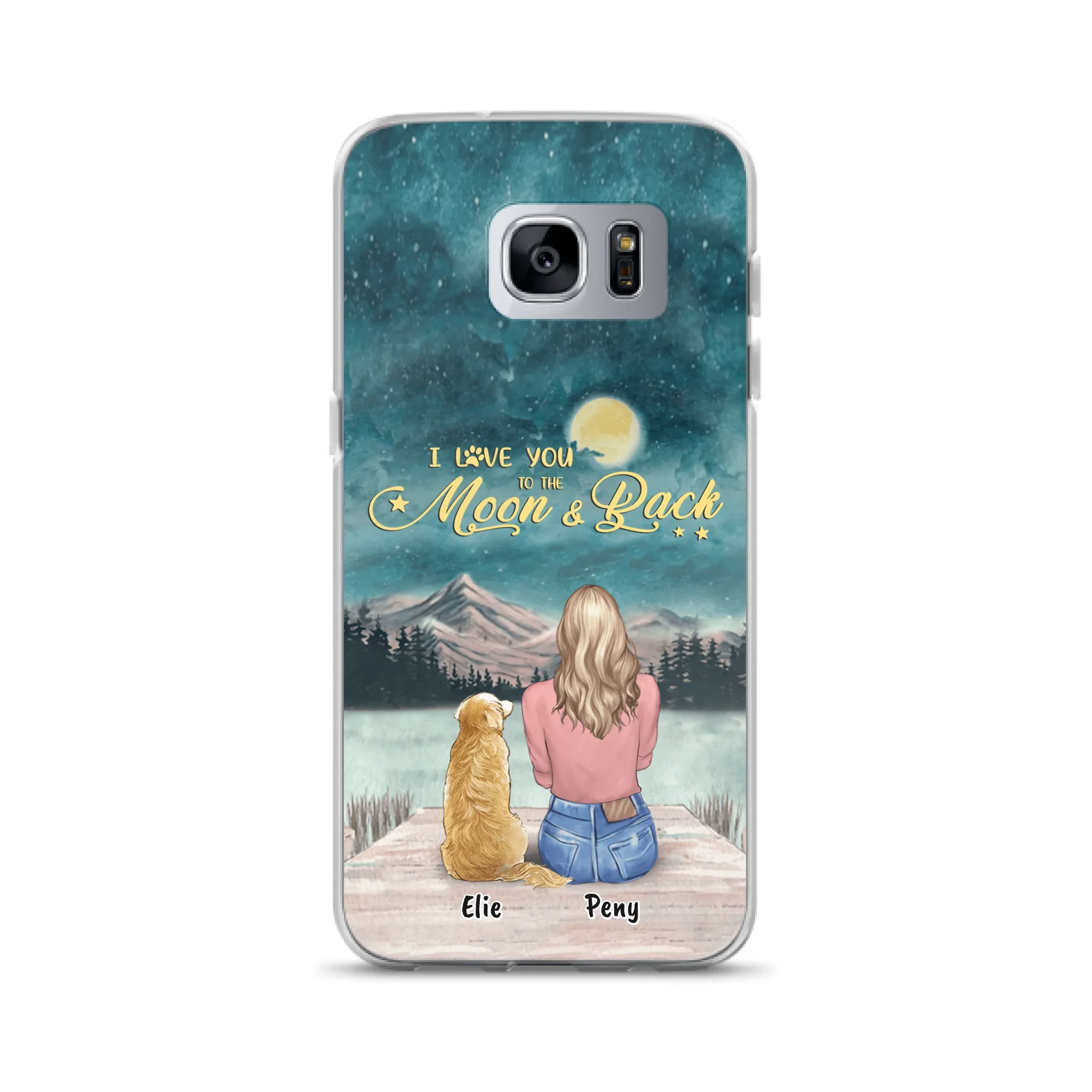 Personalized Pet Mom Phone Case - up to 4 Pets - FD19NO
