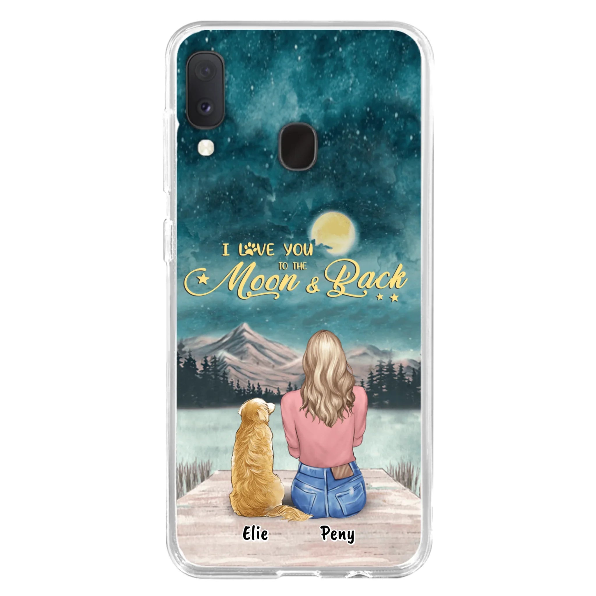 Personalized Pet Mom Phone Case - up to 4 Pets - FD19NO
