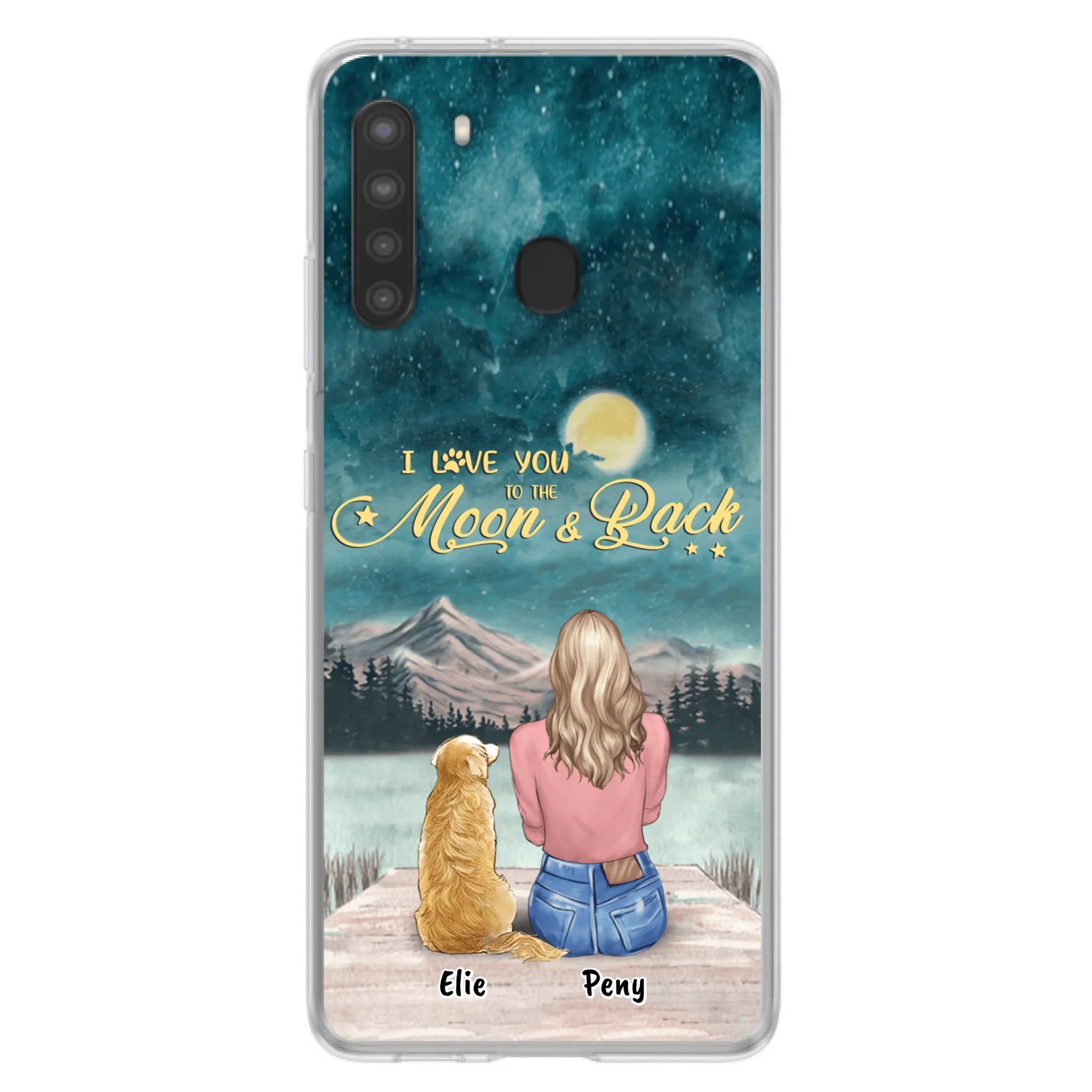 Personalized Pet Mom Phone Case - up to 4 Pets - FD19NO