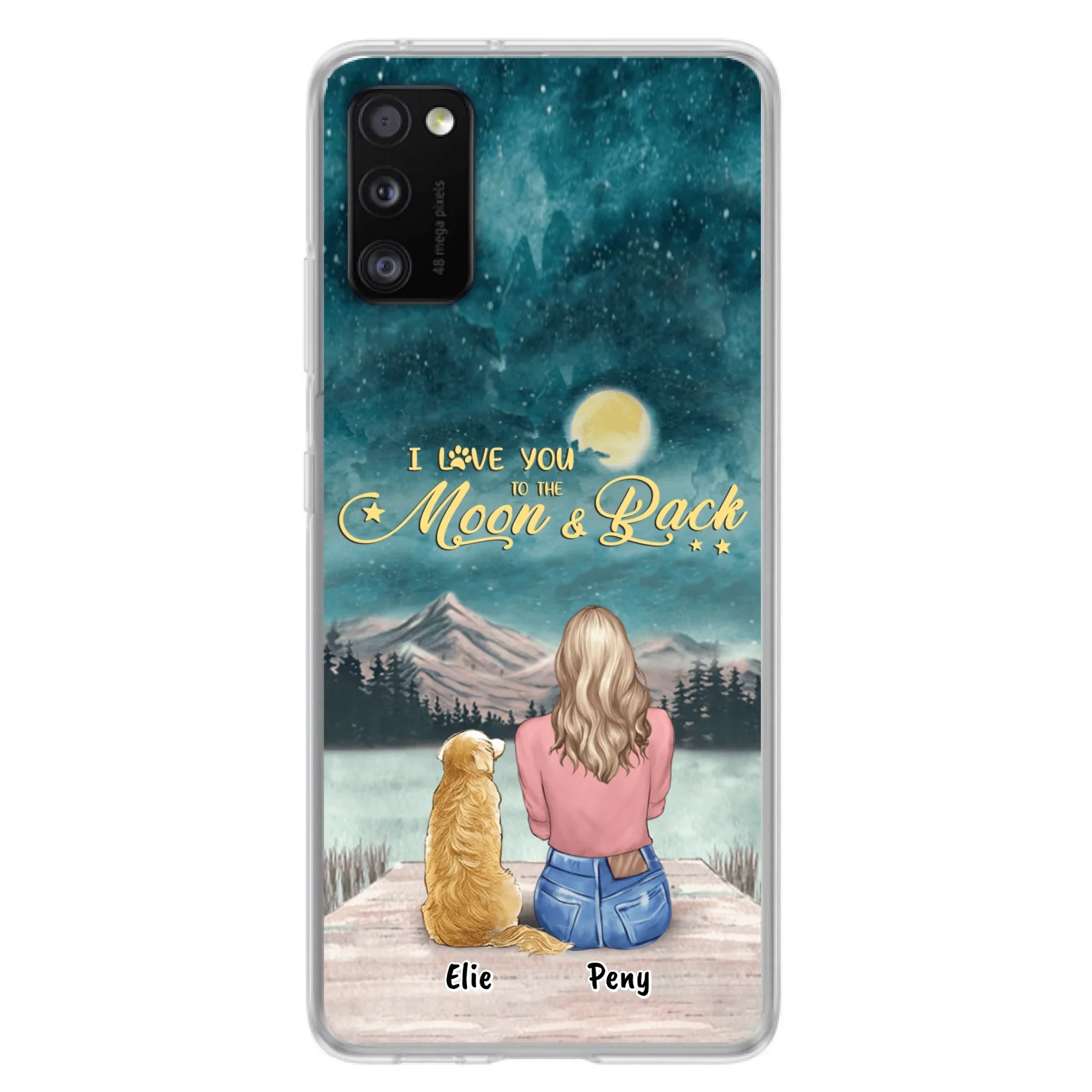 Personalized Pet Mom Phone Case - up to 4 Pets - FD19NO