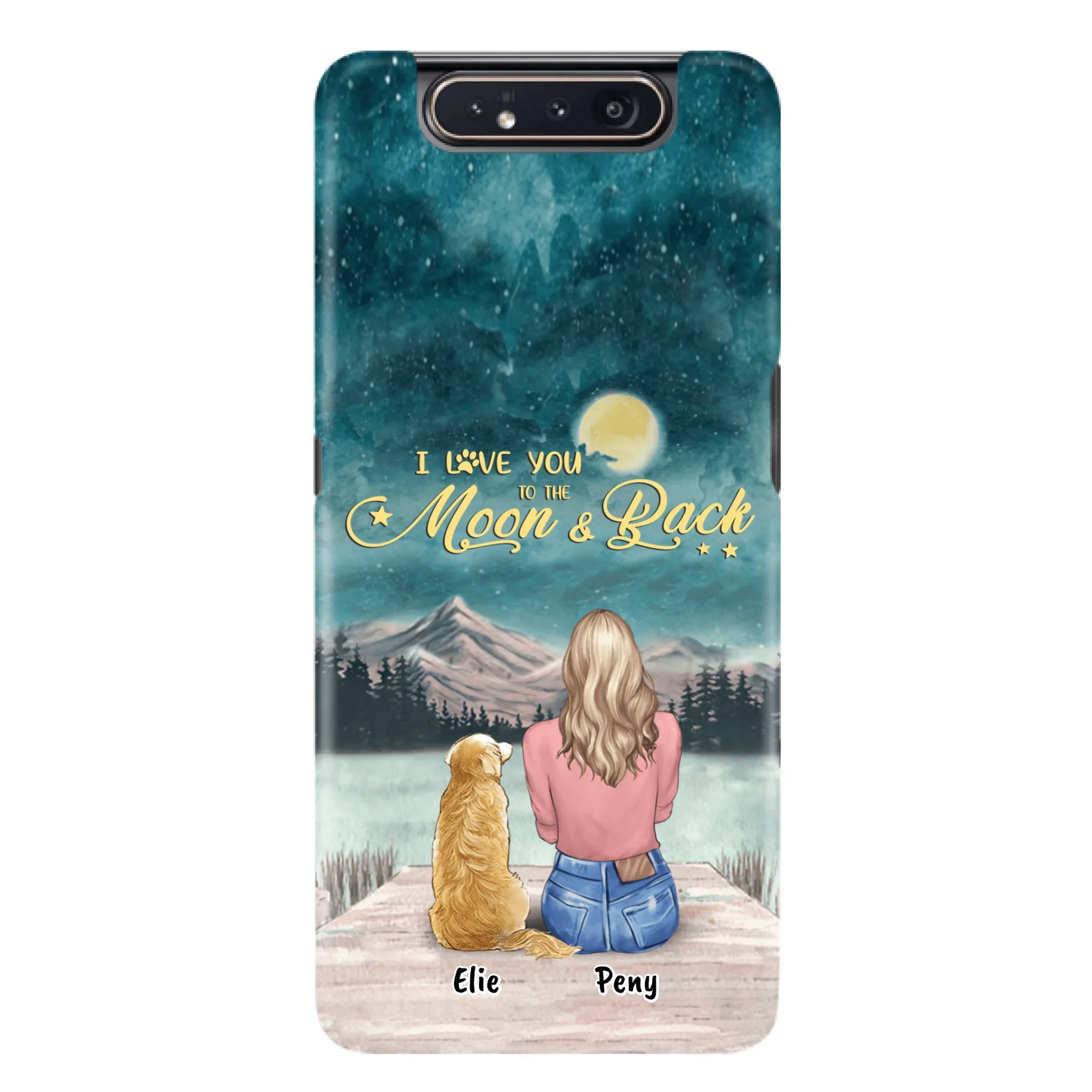 Personalized Pet Mom Phone Case - up to 4 Pets - FD19NO