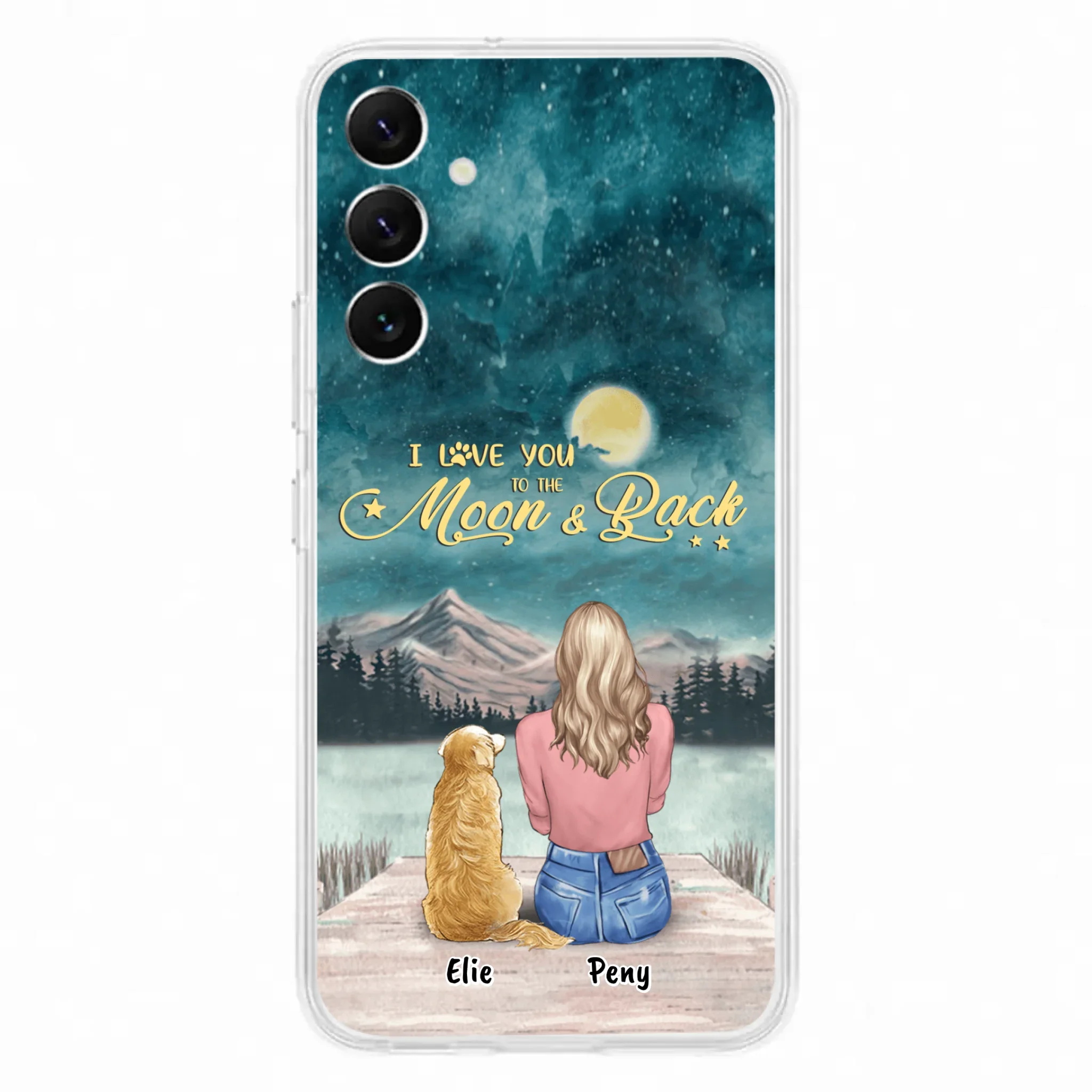 Personalized Pet Mom Phone Case - up to 4 Pets - FD19NO