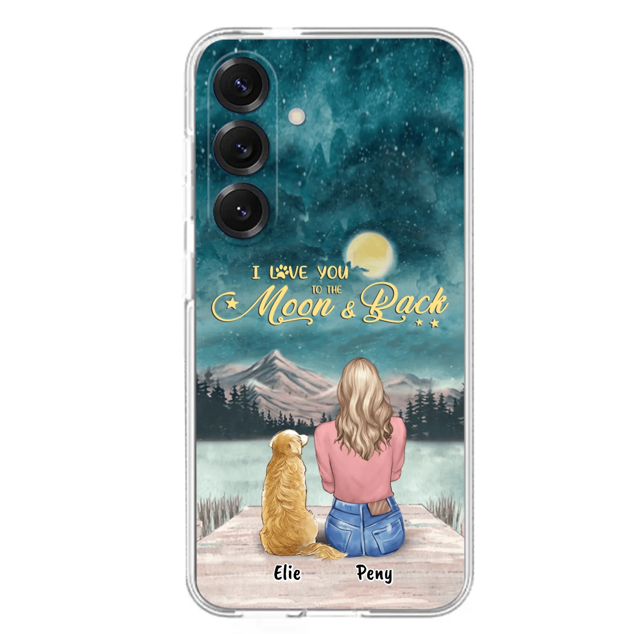 Personalized Pet Mom Phone Case - up to 4 Pets - FD19NO