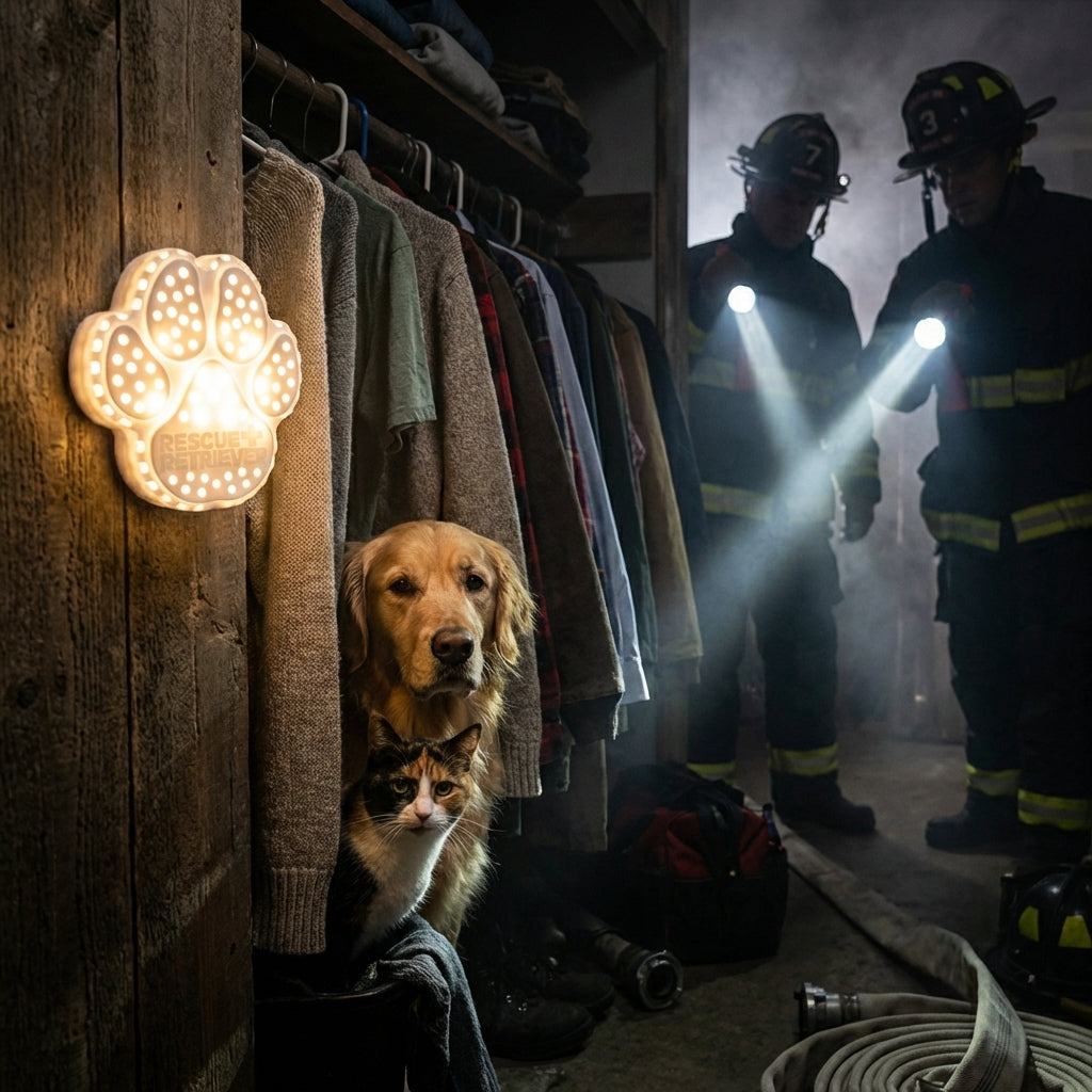 Rescue+Retriever™ Pet Smoke Detector — Designed by a Firefighter to Save Your Pet