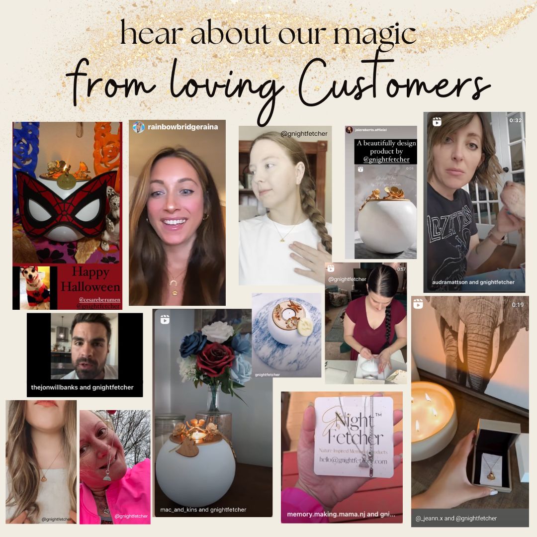 Orchid Urn for Pets - Handmade